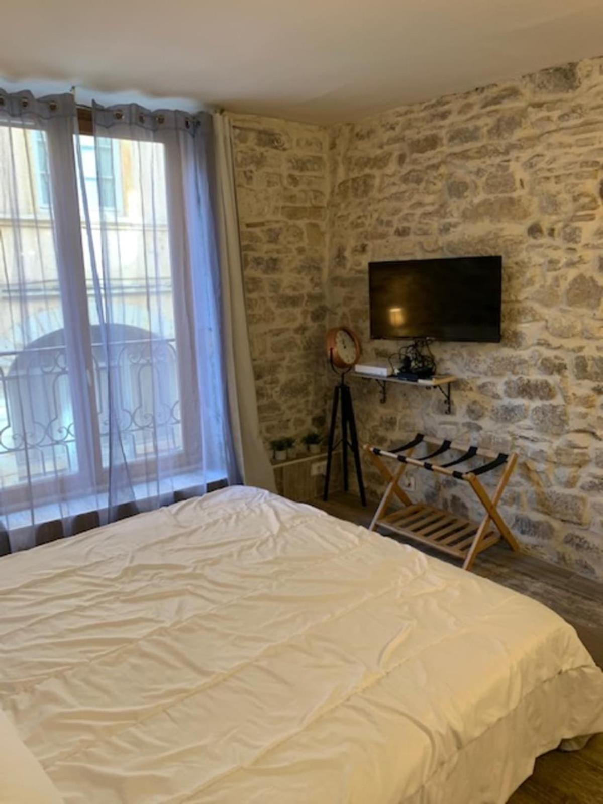 Studio With Exposed Stone Vieux Lyon Eksteriør billede